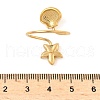 304 Stainless Steel Adjustable Cuff Rings for Women RJEW-B130-01G-3