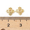 Brass Bead Caps KK-V015-16G-01-2