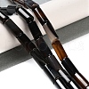 Natural Black Agate Beads Strands G-NH0019-A02-01-5