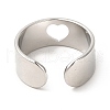 Non-Tarnish 201 Stainless Steel Ring RJEW-E063-05P-3