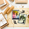 Rubber Clear Stamps DIY-WH0251-033-5