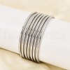 Non-Tarnish Fashion 304 Stainless Steel Buddhist Bangle Sets X-BJEW-L664-022A-P-6