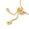 Brass Micro Pave Cubic Zirconia Silder Bracelets for Women BJEW-C070-01C-G-4