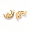 304 Stainless Steel Pendant Rhinestone Setting STAS-N109-74G-2