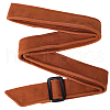 Tie a Knot Cloth Waist Belts with Buckle AJEW-WH20003-08A-1