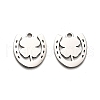 Non-Tarnish 316 Surgical Stainless Steel Charms STAS-H190-14P-03-1