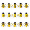 GOMAKERER 15Pcs Handmade Lampwork Beads LAMP-GO0001-15-1