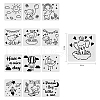 Large Plastic Reusable Drawing Painting Stencils Templates Sets DIY-WH0172-078-2