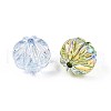 UV Plating Transparent Acrylic Beads TACR-N020-02-3