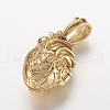 304 Stainless Steel Locket Pendants X-STAS-P137-19G-2