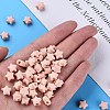 Spray Painted Acrylic Beads MACR-S373-45-O06-5