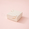 Square Cardboard Jewelry Gift Boxes with Sponge Inside PW-WG333EE-04-1