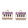 Eco-Friendly Zinc Alloy Charms FIND-N048-59B-NR-2
