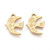 304 Stainless Steel Pendants STAS-N109-132G-1