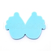 Teardrop with Lady Silicone Pendant Molds DIY-WH0175-54-2