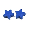 Spray Painted Wood Beads WOOD-F017-01D-2