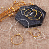 Brass Hoop Earrings KK-TA0007-79-NF-7