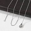 Tarnish Resistant 304 Stainless Steel Necklaces NJEW-F027-40-1mm-2
