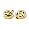 201 Stainless Steel Pendants STAS-Q216-07G-2