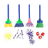 Painting Tools Sets For Children AJEW-L072-08-4