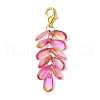 Teardrop Glass Pendant Decorations HJEW-JM03256-02-2