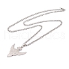Non-Tarnish 304 Stainless Steel Necklaces NJEW-Q338-12P-2
