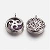 Natural Amethyst Pendants G-G910-I12-2