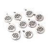 Tibetan Style Alloy Pendants X-PALLOY-WH0066-30AS-1