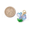 Glass Pendants Decorations HJEW-MZ00212-02-3