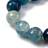 Natural Dragon Veins Agate(Dyed & Heated) Beads Strands G-K390-A07-01-3