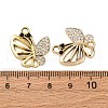 Alloy Rhinestone Pendants PALLOY-S052-02G-A-3
