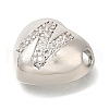 Rack Plating Brass Micro Pave Cubic Zirconia Pendants KK-I722-04P-N-2