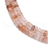 Natural Ferruginous Quartz Beads Strands G-H292-A24-01-4