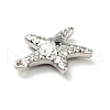 Non-Tarnish 201 Stainless Steel Machine Polishing Pendants STAS-G261-31P-2