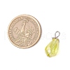 Electroplate Glass Pendants PALLOY-JF03956-01-2