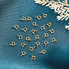 DICOSMETIC 40Pcs Brass Spring Ring Clasps KK-DC0001-54-5