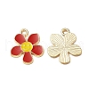 Alloy Enamel Pendants ENAM-C009-01G-04-1