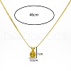 Real 18K Gold Plated Stainless Steel Pendant Necklaces CP2918-4-3