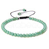 Adjustable Women's Green Aventurine Beaded Bracelet CN3407-5-1
