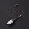 Natural Quartz Crystal Dowsing Pendulums G-L524-06R-07-3