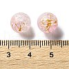 Transparent Crackle Acrylic Beads DACR-D300-01C-10mm-3