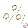 925 Sterling Silver Pendant Bails STER-L057-081B-G-4