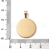 304 Stainless Steel Pendants STAS-F306-06G-3