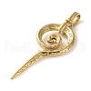 304 Stainless Steel Pendants STAS-M113-06G-2