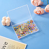 Cheriswelry 60Pcs 10 Style Transparent Spray Painted Glass Beads LAMP-CW0001-04-19