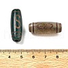 Tibetan Style dZi Beads TDZI-E004-33-6