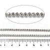 Iron Rhinestone Glass Cup Chain CH-U001-01X-3