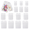  100Pcs 4 Styles Transparent Plastic Zip Lock Bags OPP-TA0001-03-2