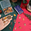 SUNNYCLUE 40Pcs 10 Styles Alloy Enamel Pendants ENAM-SC0005-74-3