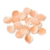 Natural Sea Shell Carved Leaf Charms SSHEL-C013-02D-1